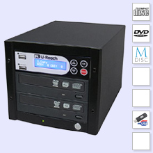 CopyBox 1 DVD Duplicator Pro - compact dvd kopieer systeem recordable dvd dupliceren zonder computer