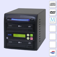 CopyBox 1 DVD Duplicator Standard PC - dvd branden zelfstandig werkende duplicator dvd-r dvd+r duplicatie toren