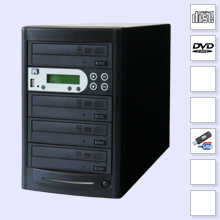 CopyBox 3 DVD Duplicator Advanced - duplicatie systeem dvd recordable datapoort rechtstreeks kopieren vanaf usb stick geheugenkaart