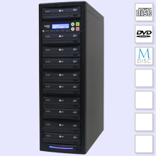 CopyBox 9 DVD Duplicator Standard - dvd kopieer systeem stand alone branden eigen producties grote aantallen optionele interne harddisk