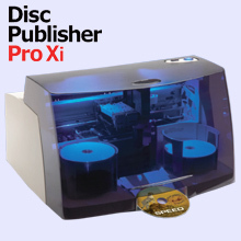 Primera Bravo DP Pro Xi DVD - primera bravo dppro xi dvd disc publisher automatische robot printer duplicator inkjet printable media